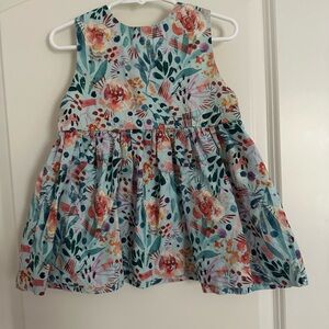 Floral Kids Dress - Multicolor